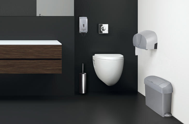 Mini papelera top baño